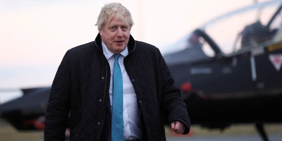 UK Prime Minister Boris Johnson visits North Wales