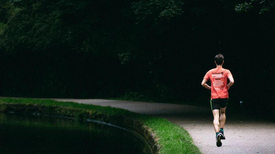 JJogger in Natur