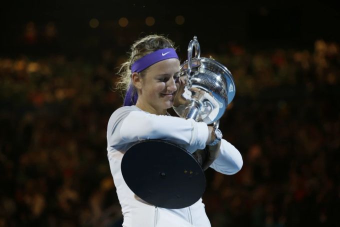 Viktoria Asarenka ist zweifache Australian-Open-Siegerin. Viktoria Asarenka