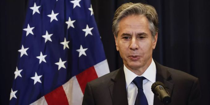 US-Aussenminister Antony Blinken. Ukraine Krieg
