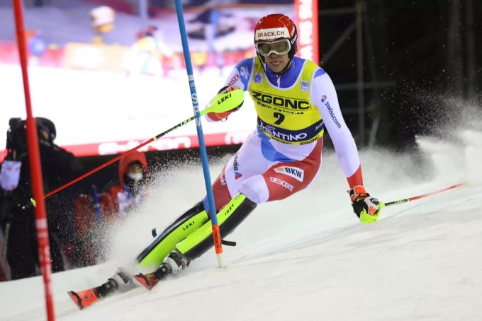 Ramon Zenhäusern hätte im 1. Lauf von der Startnummer 3 profitiert. (Archivbild). Ramon Zenhäusern