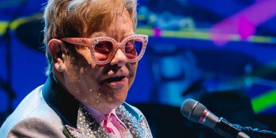 Endlich wieder zurück auf der Bühne: Elton John.