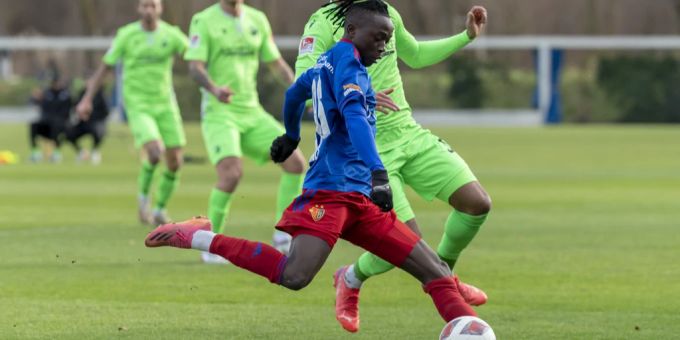 Joelson Fernandes trifft im Testspiel für den FC Basel (Archivbild). FC Basel