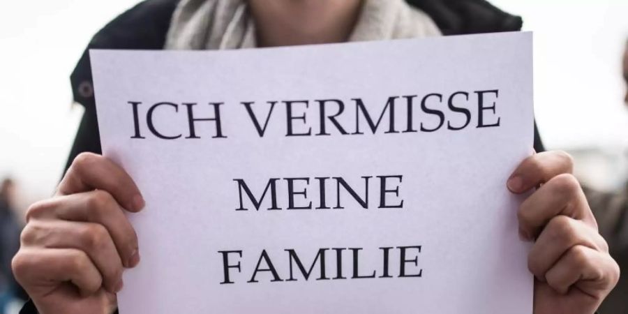 Familiennnachzug Plakat