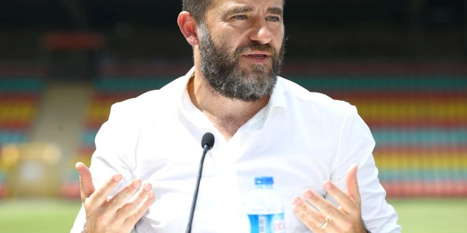 Zeljko Karajica ist der Geschäftsführer der European League of Football. Zeljko Karajica ist der Geschäftsführer der European League of Football.