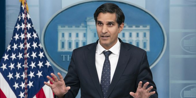 US-Sicherheitsberater Daleep Singh. Biden