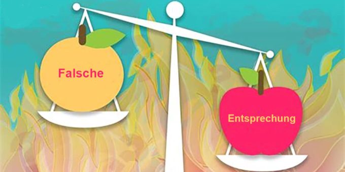 Mit der Manipulationsstrategie der falschen Entsprechung sollen Menschen in ihrem Denken und Handeln beeinflusst werden. Informationskompetenz