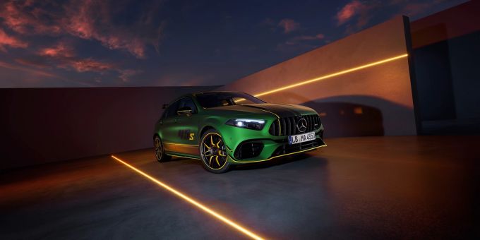Krass - Mercedes-AMG A 45 S Limited Edition: Kein unaufälliger Abschied