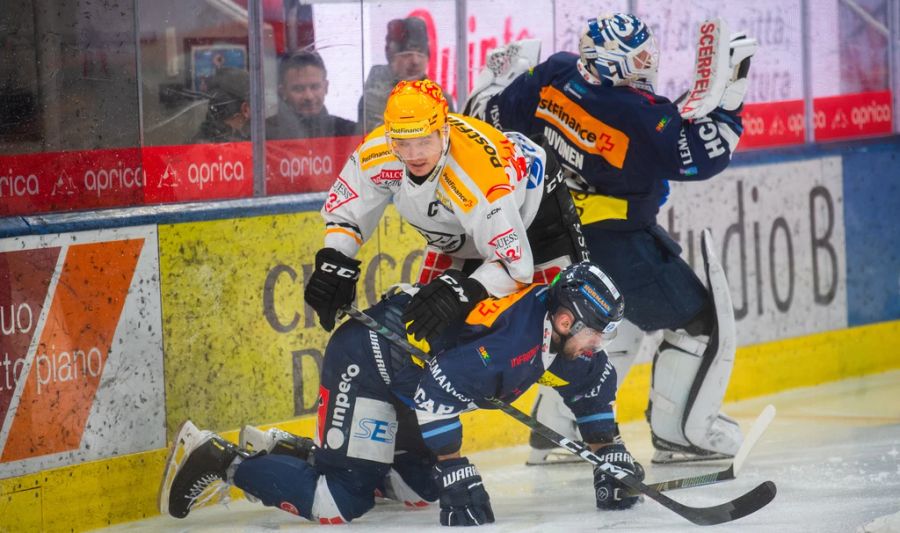 Tessiner Derby im ersten Play-In-Duell: Lugano trifft auf Ambri-Piotta.