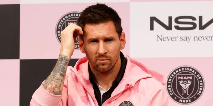 Spielt seit Mitte Juli 2023 für Inter Miami: Lionel Messi. Lionel Messi