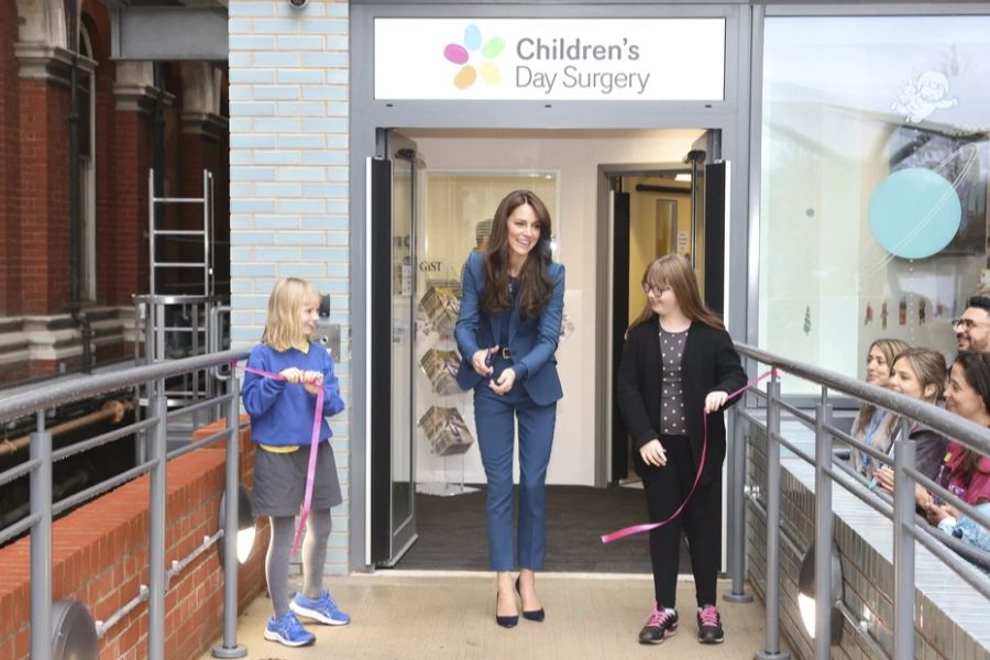 Prinzessin Kate bei der Eröffnung der chirurgischen Kinderabteilung im St. Thomas Spital.