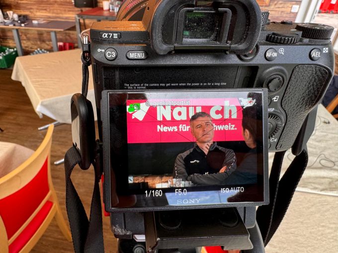 Im Fokus: Alex Frei, Trainer des FC Aarau. FC Aarau