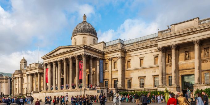 Die National Gallery in London ist sehr beliebt – und der Eintritt ist frei. national gallery london