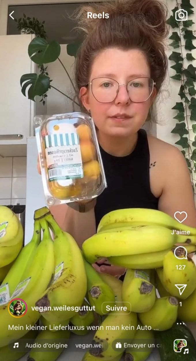 «bananenfrau Sorgt Mit Früchte Ernährung Auf Tiktok Für Furore Nau Ch