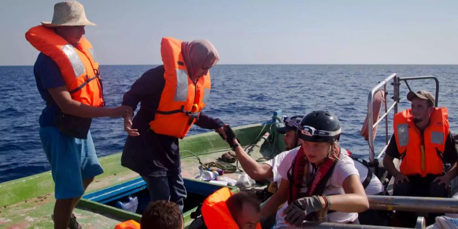 Die meisten Menschen starben auf der Route über das Mittelmeer nach Europa.