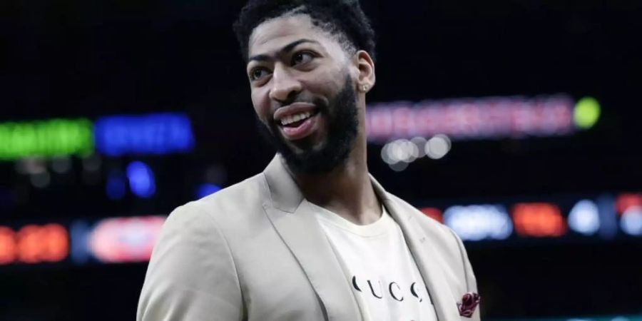 Wird weiter bei den New Orleans Pelicans spielen: Anthony Davis. Foto: Eric Gay/AP