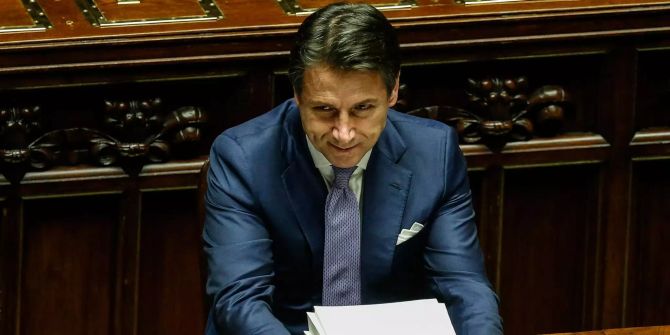 Der italienische Ministerpräsident Giuseppe Conte.