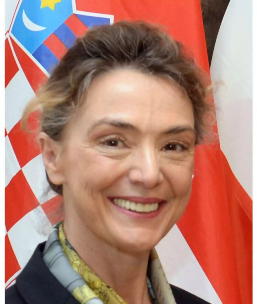 und Marija Pejčinović Burić, die kroatische Aussenministerin.