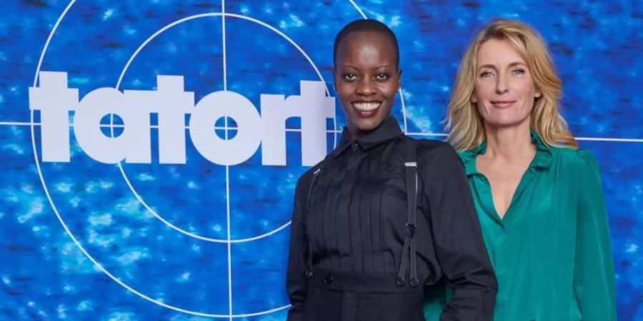 Ermitteln gemeinsam in Göttingen als «Tatort»-Kommissarinnen: Maria Furtwängler (r) und Florence Kasumba. Foto: Georg Wendt