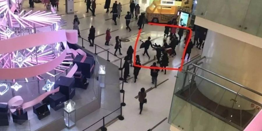 Messerattacke in Einkaufszentrum in China