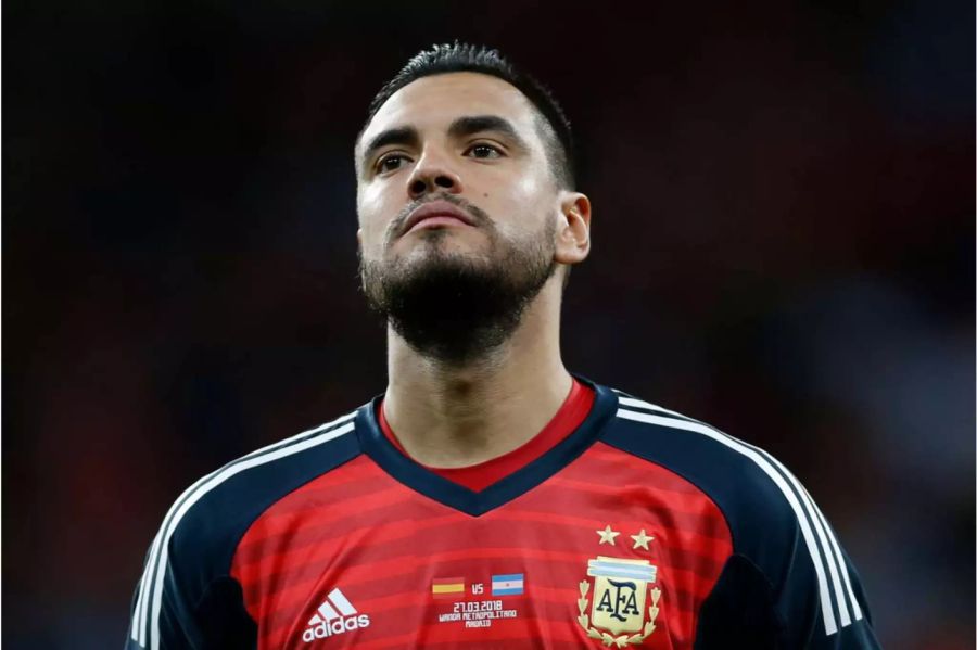 Für Sergio Romero ist die WM zu Ende, bevor sie begonnen hat.