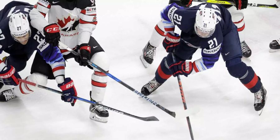 Die USA bezwingen an der Eishockey-WM im Spiel um Bronze die Kanadier mit 4:1.