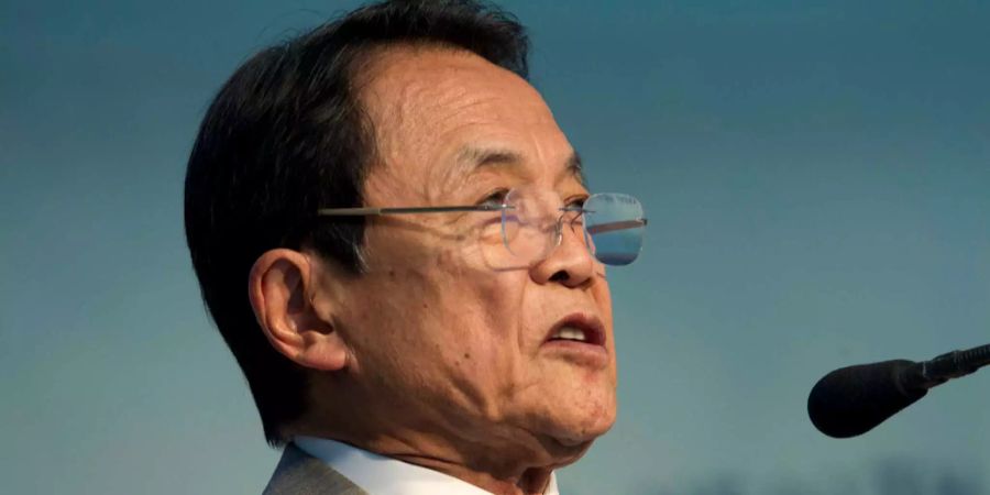 Taro Aso erachtet das Vorgehen der USA als «sehr bedauerlich».