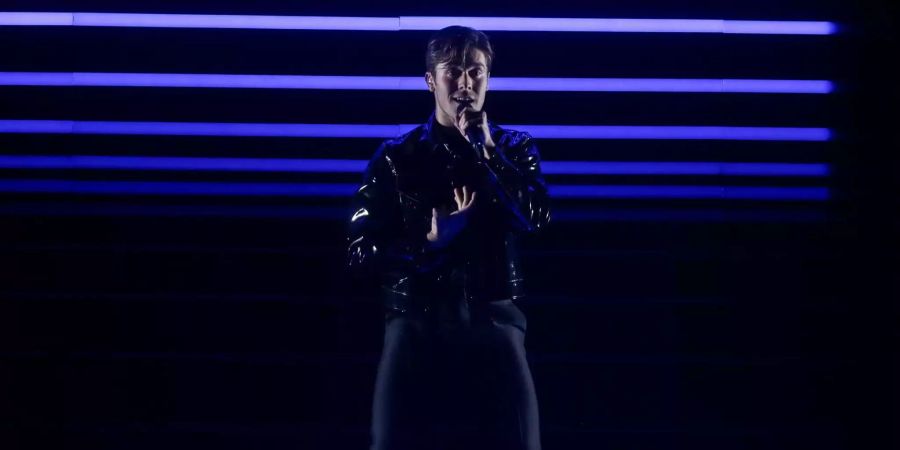 Der Schwede Benjamin Ingrosso mit «Dance you off» lag nach den Jury-Votes noch sehr weit vorne, am Schluss reichte es für einen der Favoriten jedoch nur auf Platz 7.