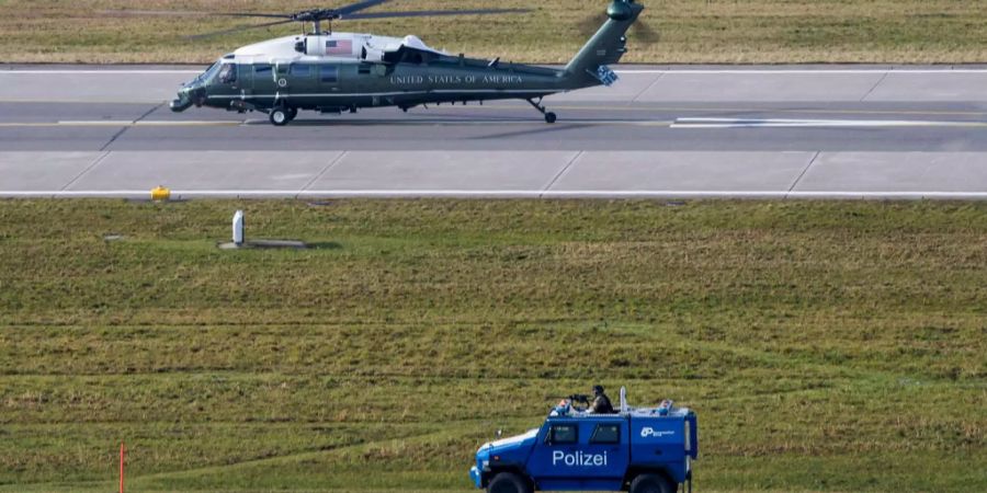 Der Polizeieinsatz während dem WEF kostet den Kanton Zürich rund 800'000 Franken.