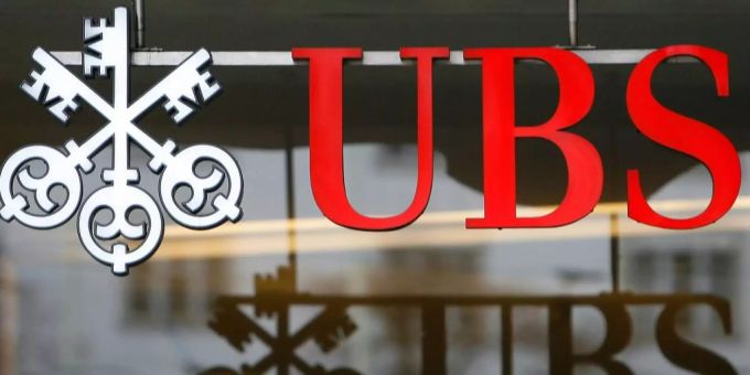 Das Logo der UBS. Das Logo der UBS.