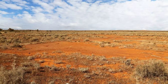 Das Hinterland in Australien