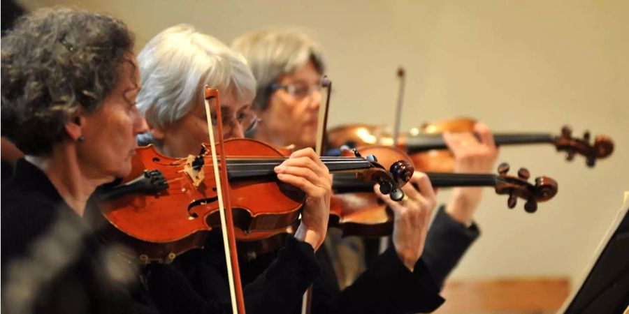 Appenzeller Kammerorchester bei den Proben