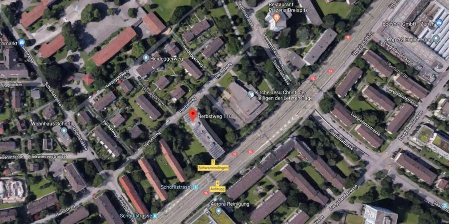 Der Mann wurde bei einem Streit im Kreis 12 am Herbstweg 110 tödlich verletzt.