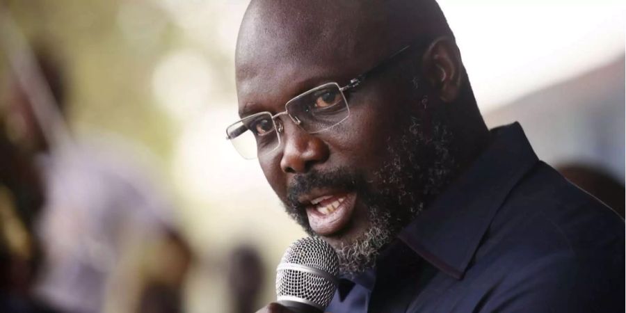 George Weah: Der neue Präsident Liberias.