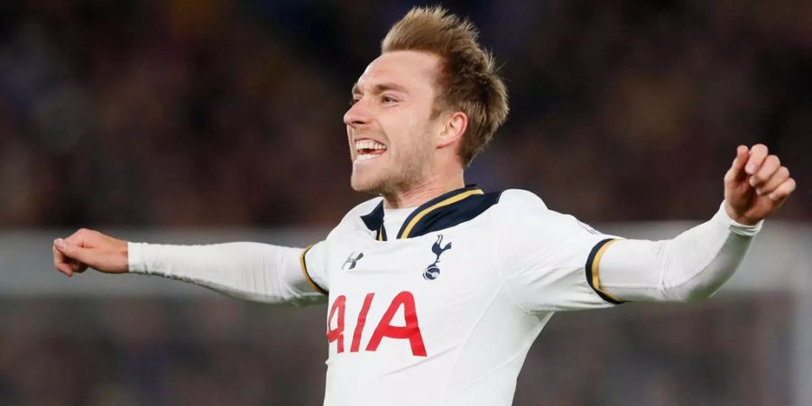 Der Däne Christian Eriksen darf sich nun als drittschnellster Torschütze der Premier League wähnen.