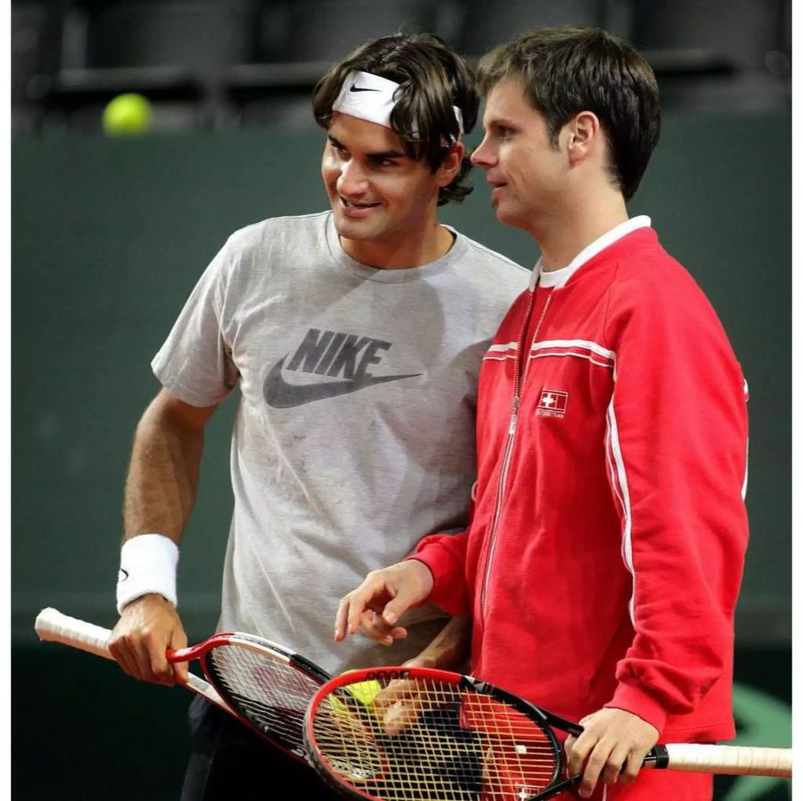 Lüthi und Federer 2005.