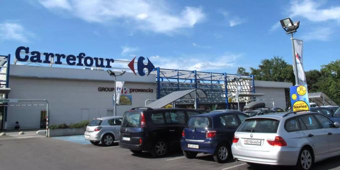 Eine Filiale von Carrefour. (Symbolbild) Carrefour