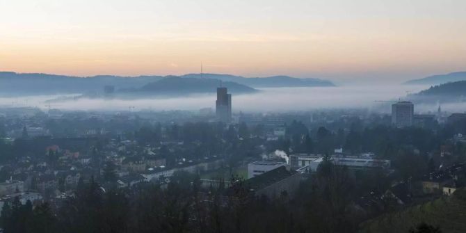 Winterthur Polizei Gesicht Biss