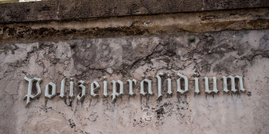 Das Polizeipräsidium in der Innenstadt der bayerischen Landeshauptstadt München.