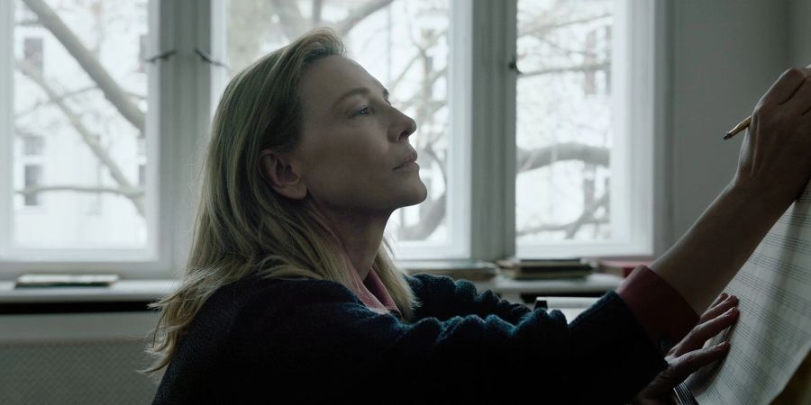 Cate Blanchett als Lydia Tár in einer Szene des Films «Tár»: