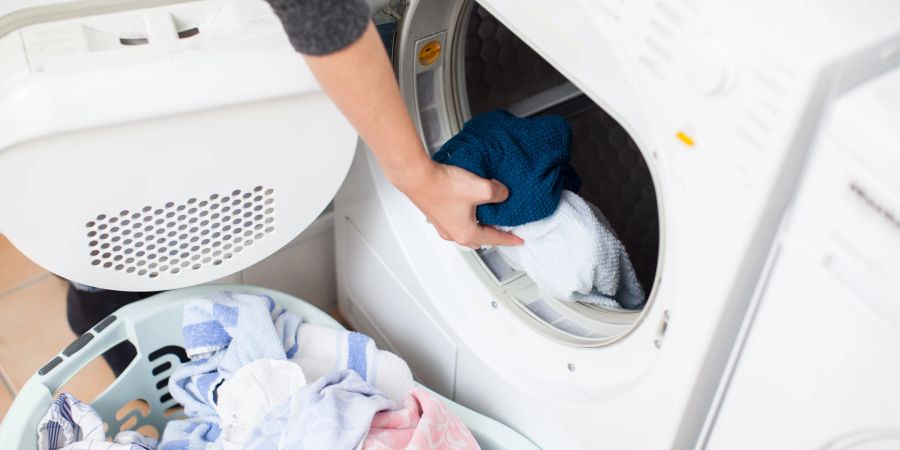 Wäsche Trockner Waschmaschine Strom