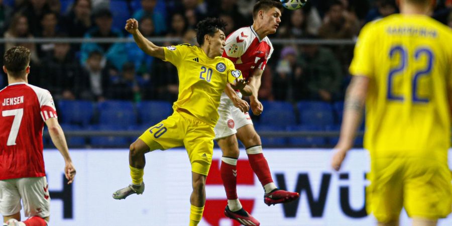 Die Dänen unterlagen in der EM-Qualifikation in Kasachstan mit 2:3.