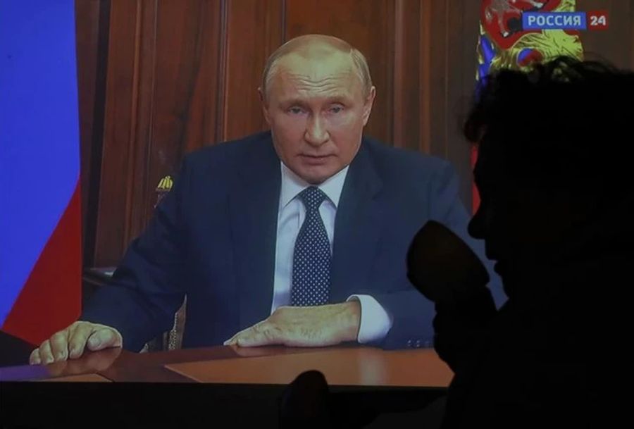 Russlands Präsident Wladimir Putin hat am 24. Februar den Ukraine-Krieg vom Zaun gebrochen.