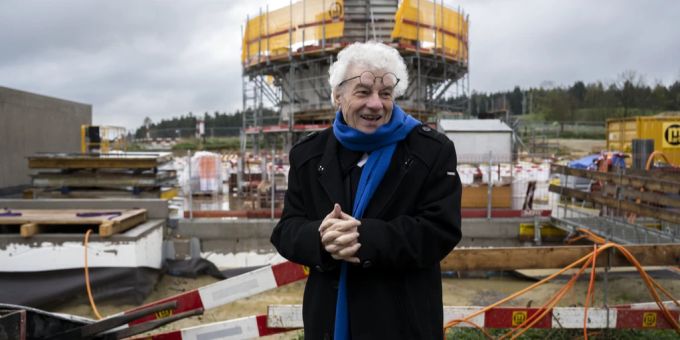 Der Stararchitekt Mario Botta. Mario Botta