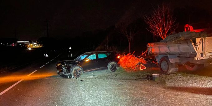 Beim Unfall wurde niemand verletzt. Beim Unfall wurde niemand verletzt.