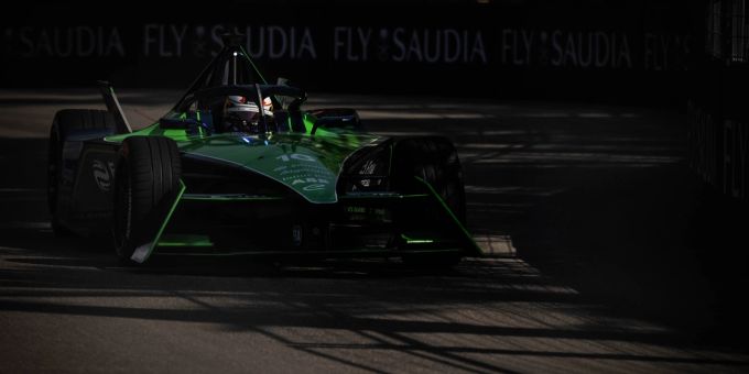 Sébastien Buemi beim Diriyah ePrix der Formel E. Sébastien Buemi Formel E