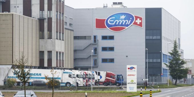 Der Emmi-Sitz in Emmen LU. emmi