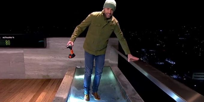 Auf «Meteo»-Dach - Zuschauer kritisieren SRF-Flury für «dumme» Aktion