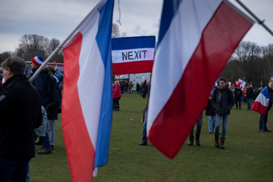 Grossdemo in den Niederlanden