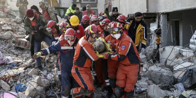 Erdbeben Syrien Bergung